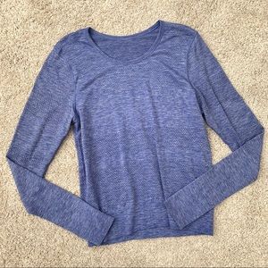 Lululemon Blue Long Sleeve Top